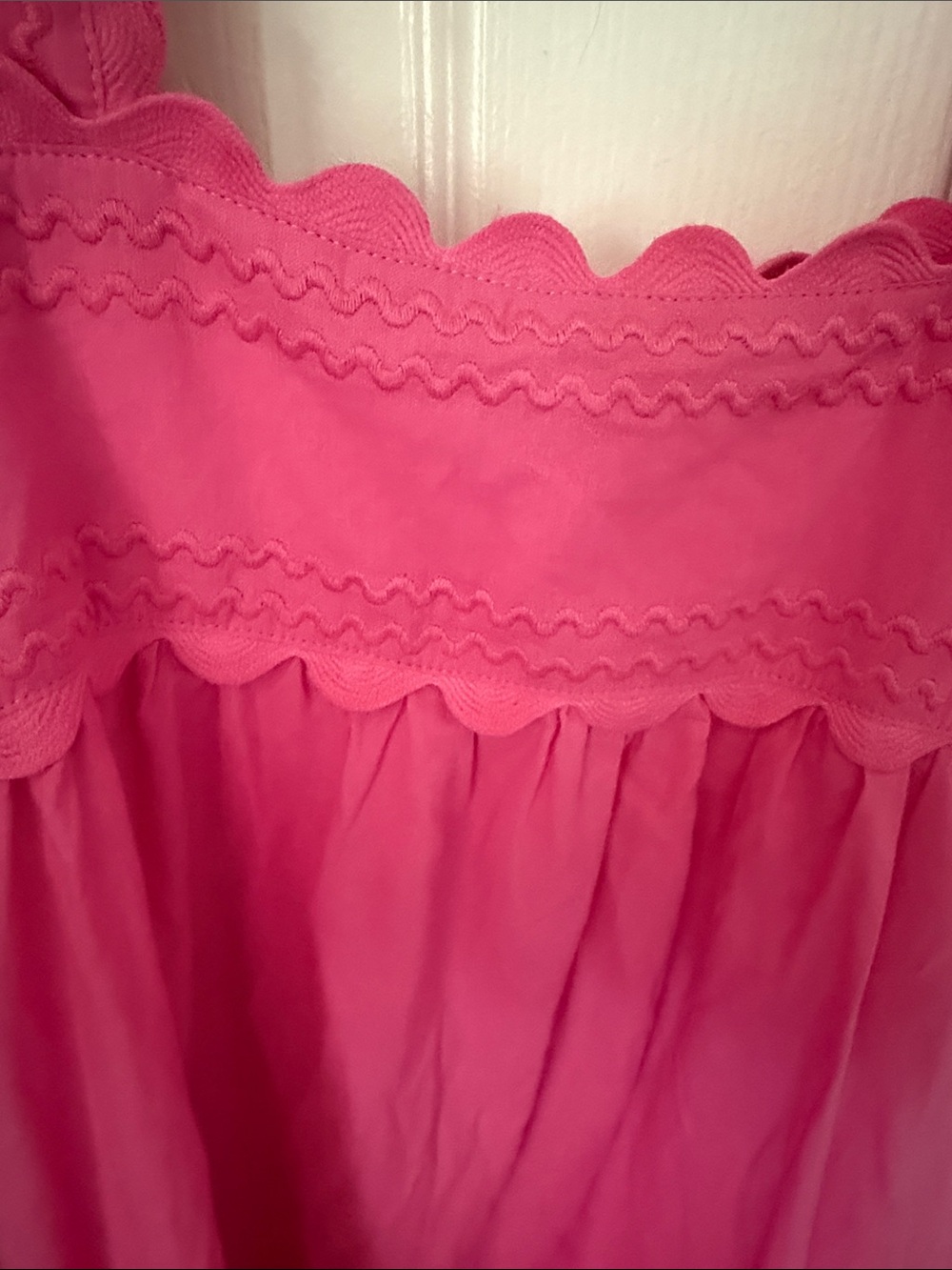 J Marie Pink Ruffled Sundress - Picture 3 of 3